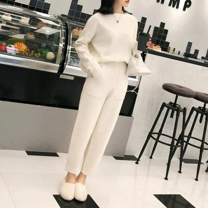 Luxus Loungewear Set – Komfortable Eleganz