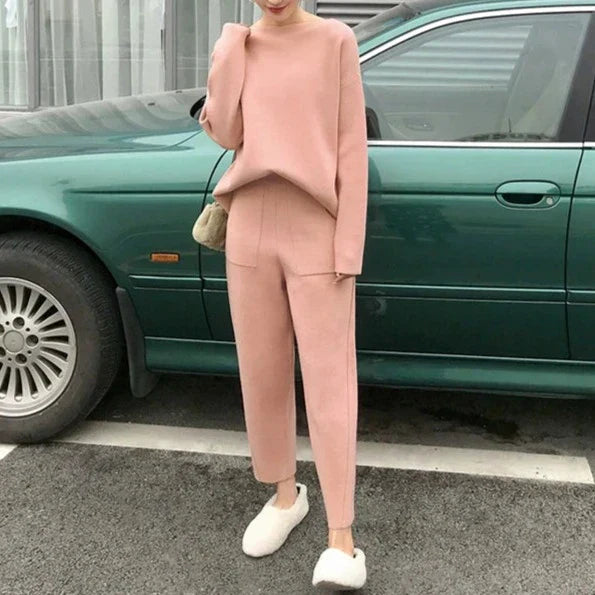 Luxus Loungewear Set – Komfortable Eleganz